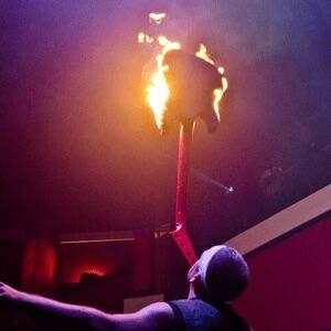 Bryan Dangerous Fire Guitar